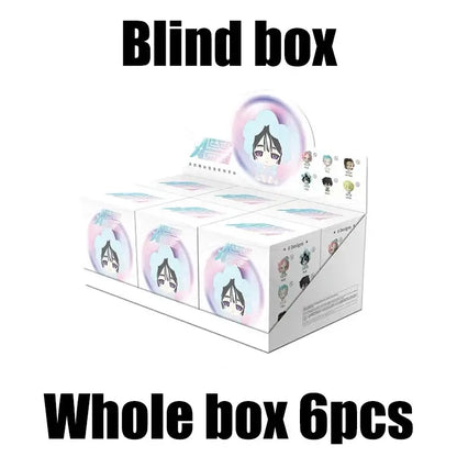 6PCS Alien Stage Free Stage Blind Box Collectible Figures Second generation / United States