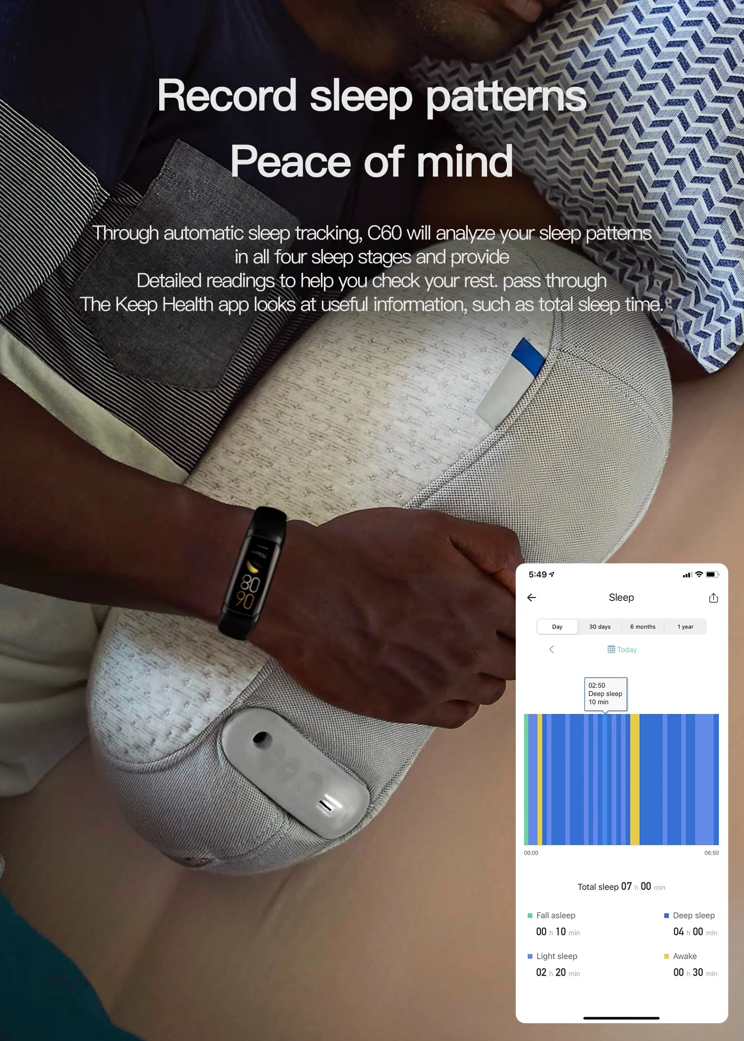 LIGE AMOLED Smart Watch & Fitness Tracker