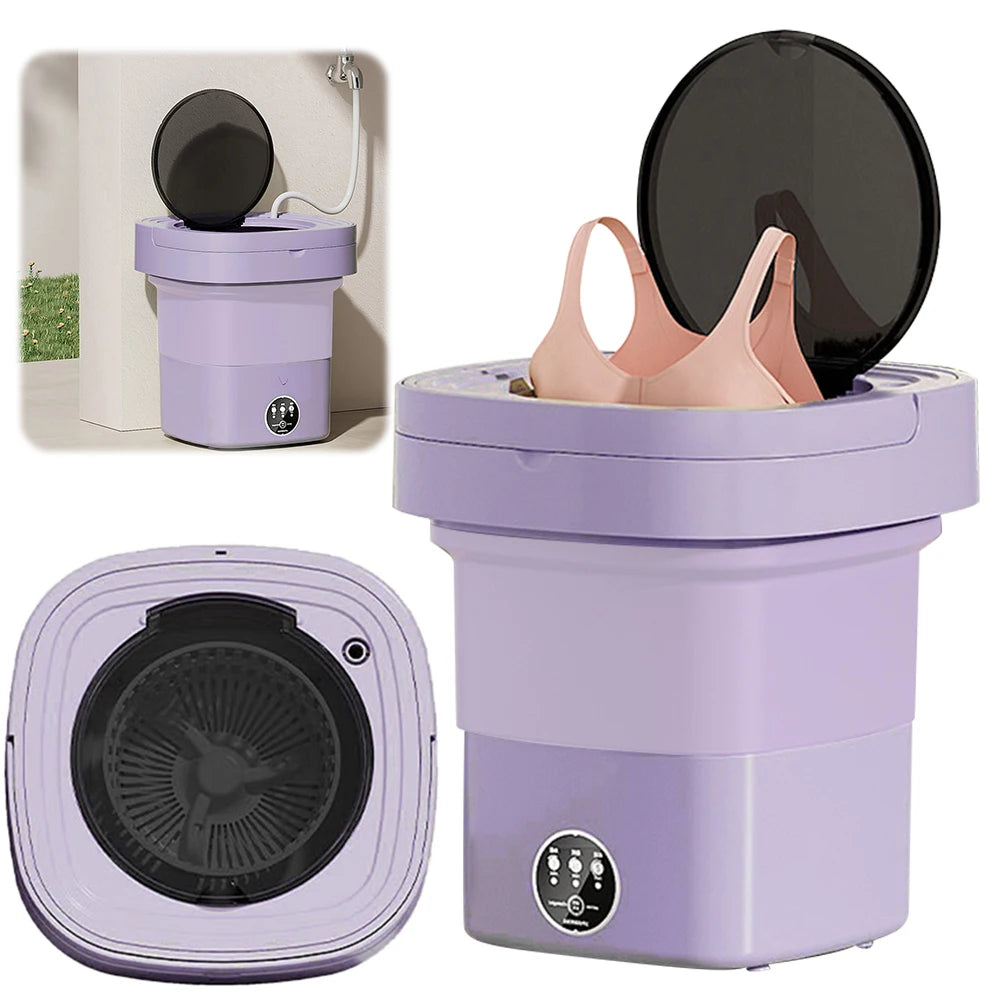 Portable mini washing machine