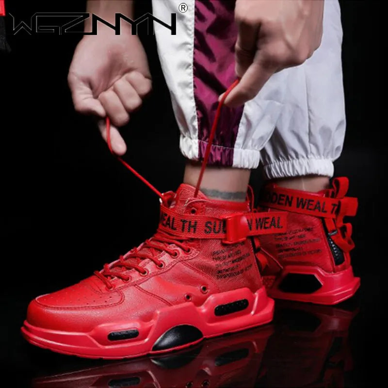 Sneakers Men High Top Shoes