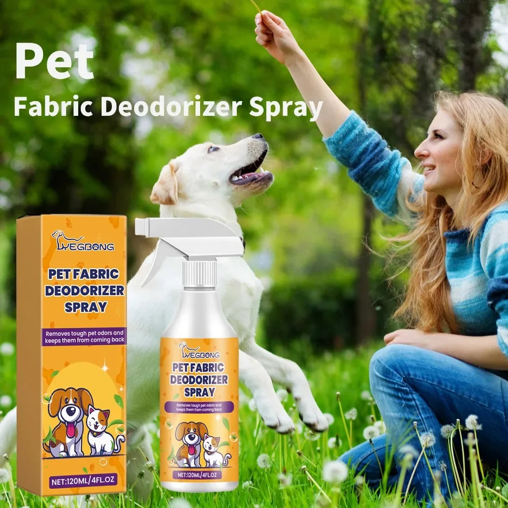 Pet Deodorant Spray cleans pet odors indoor air fresh and long-lasting deodorant