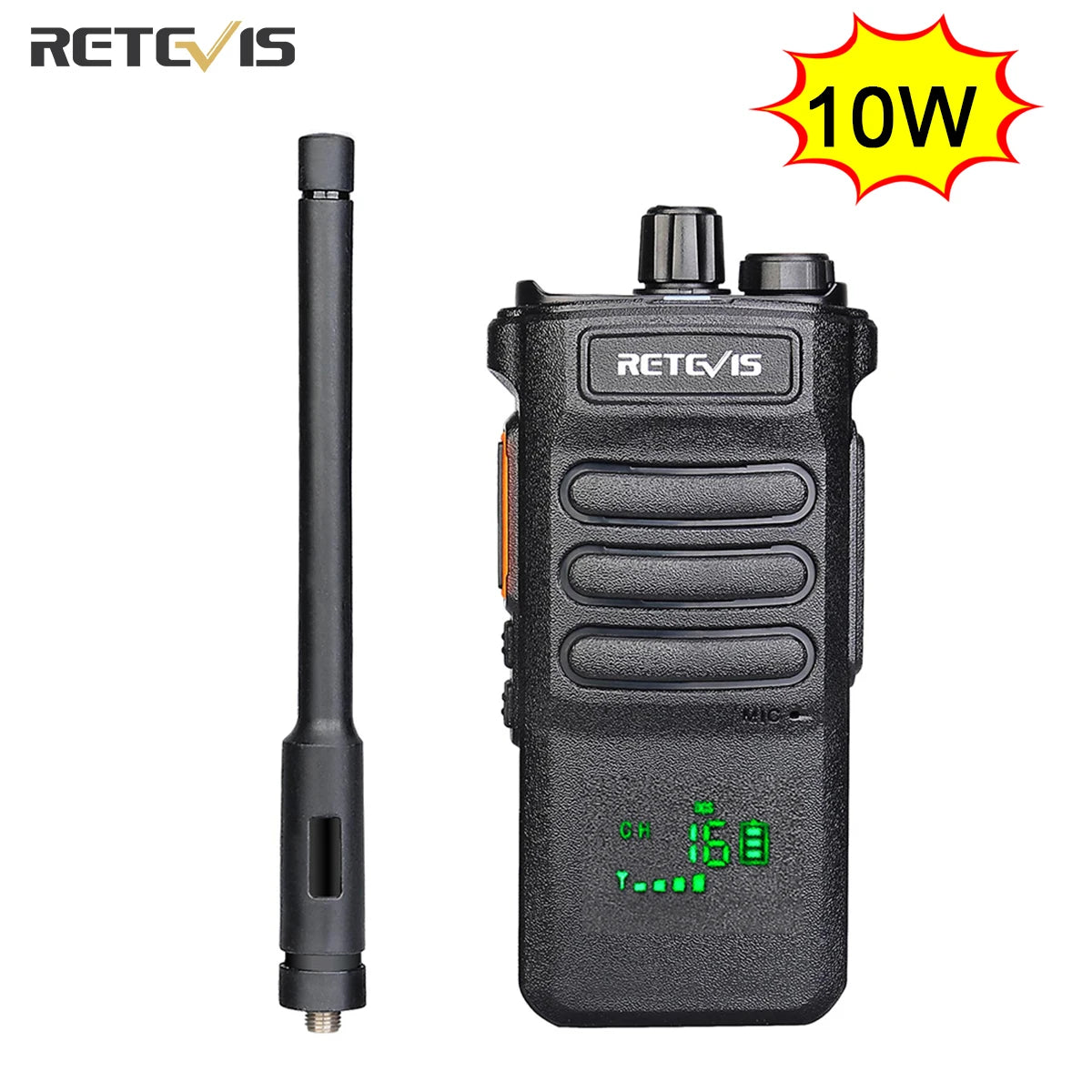 10W Retevis Walkie Talkie Long Range