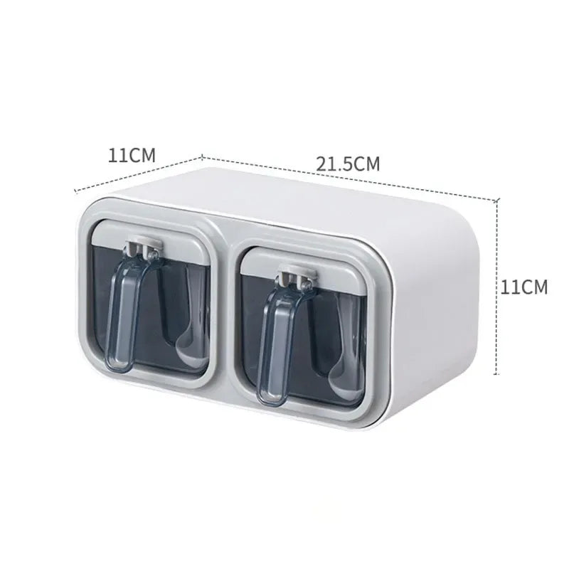 Wall Mount Spice Rack Organizer A2
