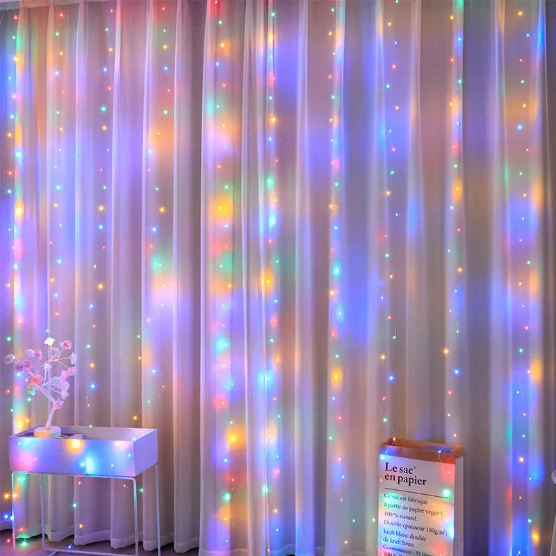 Curtain LED String Lights