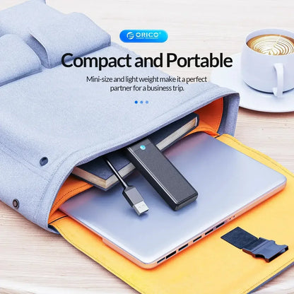 ORICO Ultra-Slim 4-Port USB-C Hub 4 USB 3.0 15cm USB A / United States
