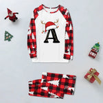 Christmas Family Matching Pjamas – 2-Piece Plaid Long Sleeve Set a-Yellow / M / United States