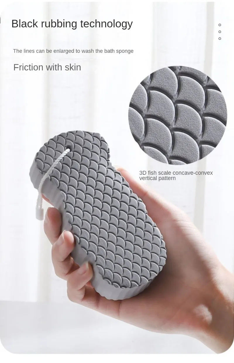 Exfoliating Scrub Sponge Skin Cleaner Dead Skin Remover Tool