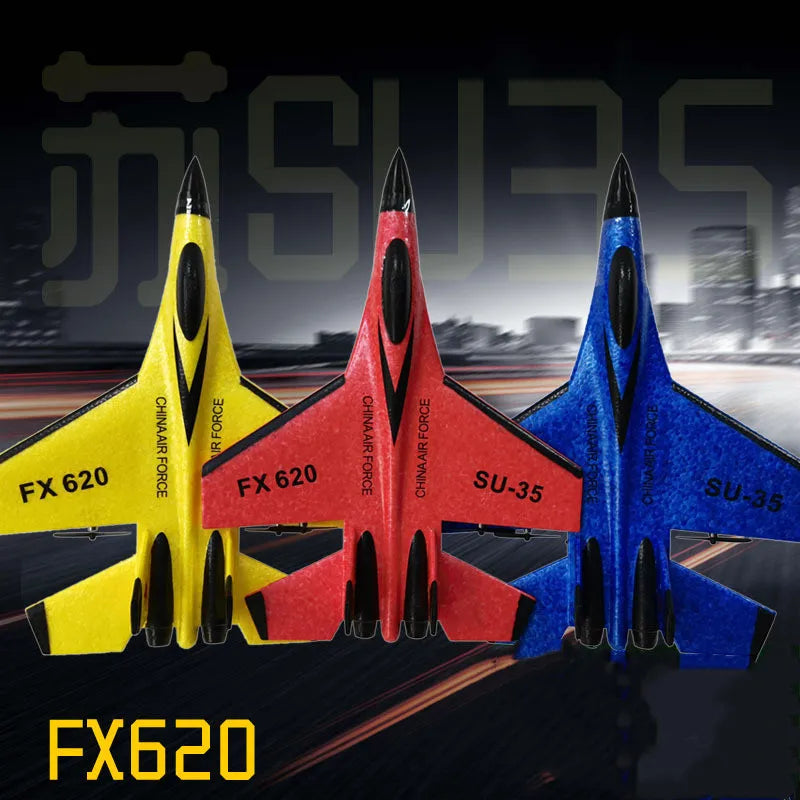 2.4G Glider RC Drone Flanker Airplane E SU35