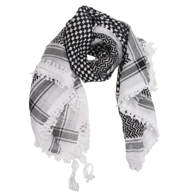 Jacquard Pattern Scarf Arab Hair Kerchief