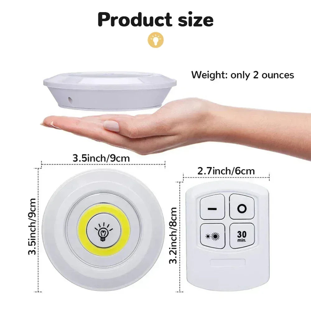 Super Bright Cob Under Cabinet Light Only Lamp / Warm white light
