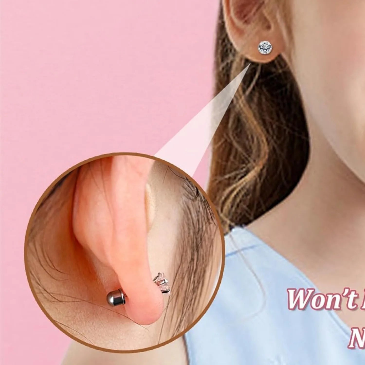 24-Pair Stainless Steel Screw Back Stud Earrings Set for Women & Girls