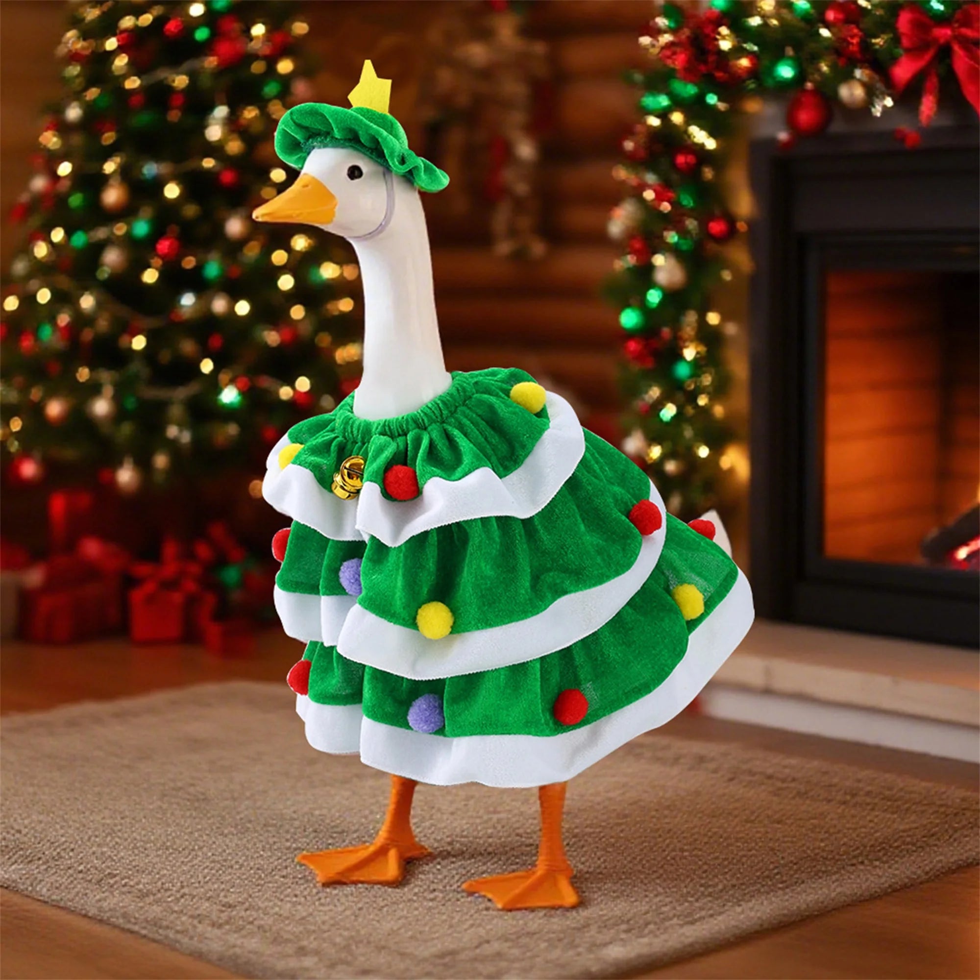 Festive Holiday Goose Costume Set