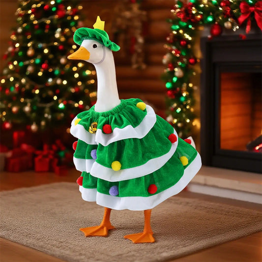 Festive Holiday Goose Costume Set