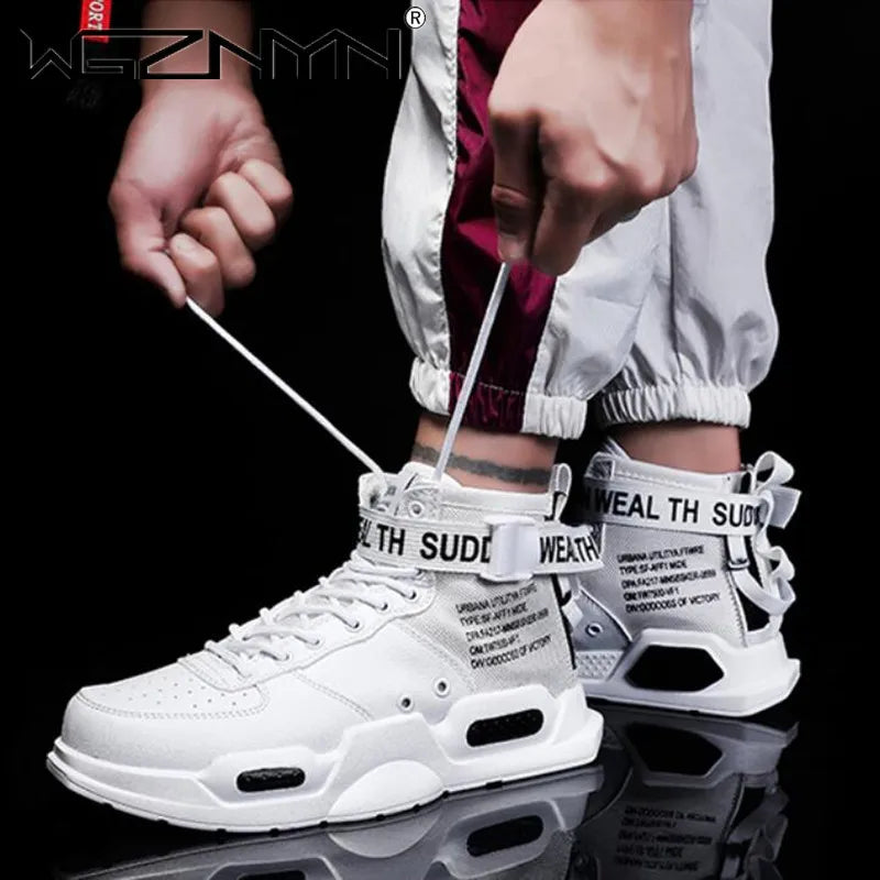 Sneakers Men High Top Shoes