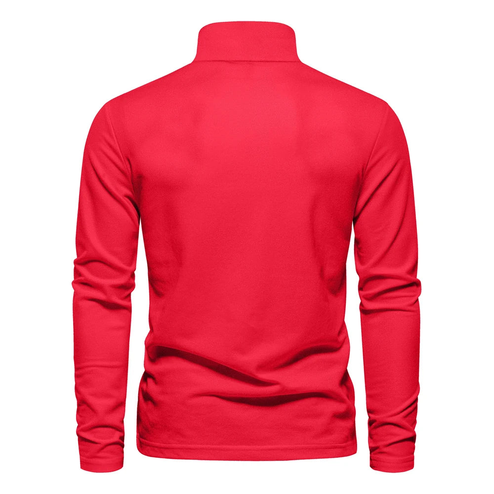 Long Sleeve Golf Polo Shirts Homme Spring Tshirt