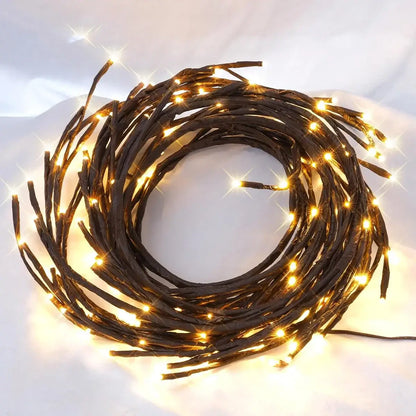 Solar LED Tree Branch String Lights – 96LED Outdoor Waterproof Garland Warm White / United States / 72LED