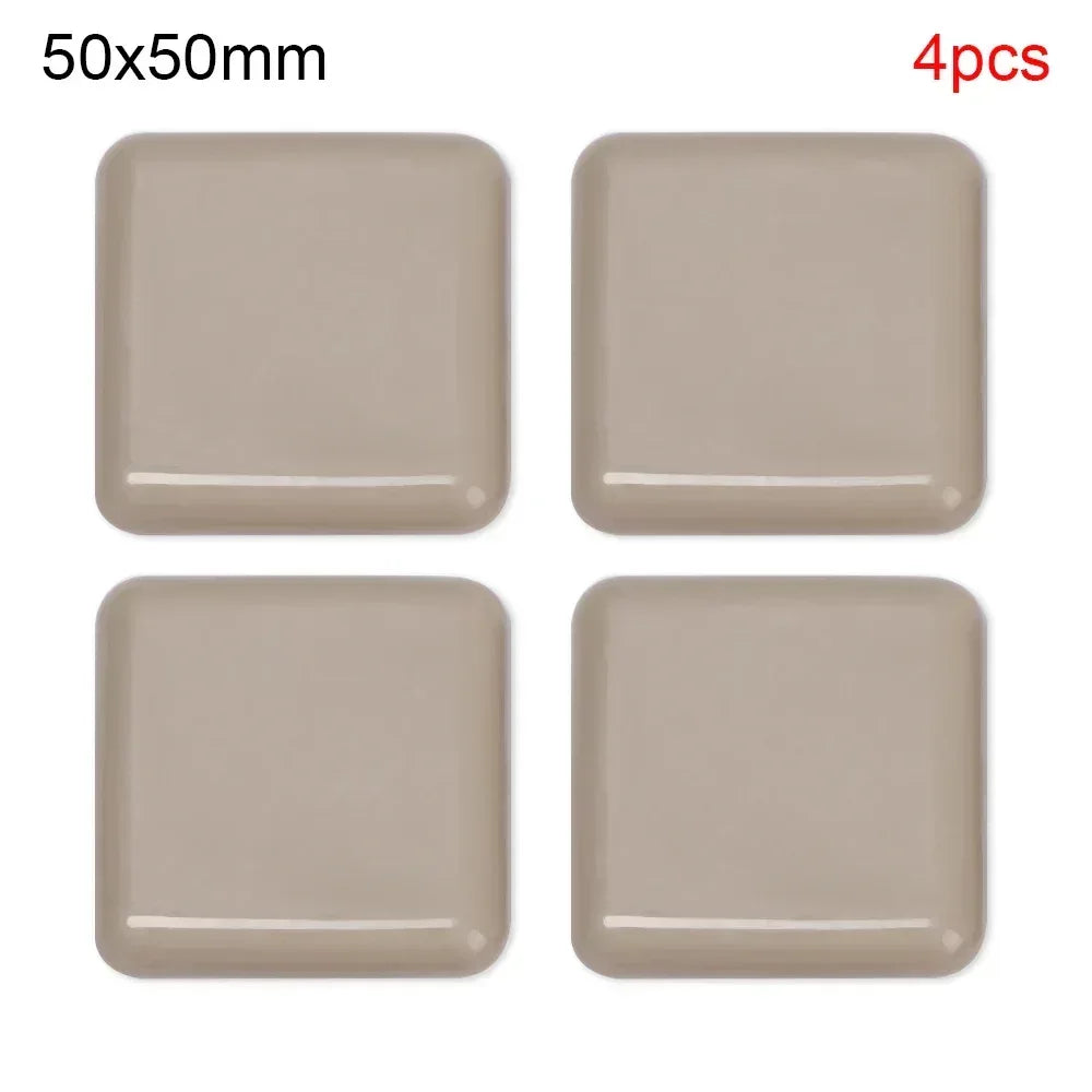 Anti Scratch Easy Move Heavy Furniture 50x50mm