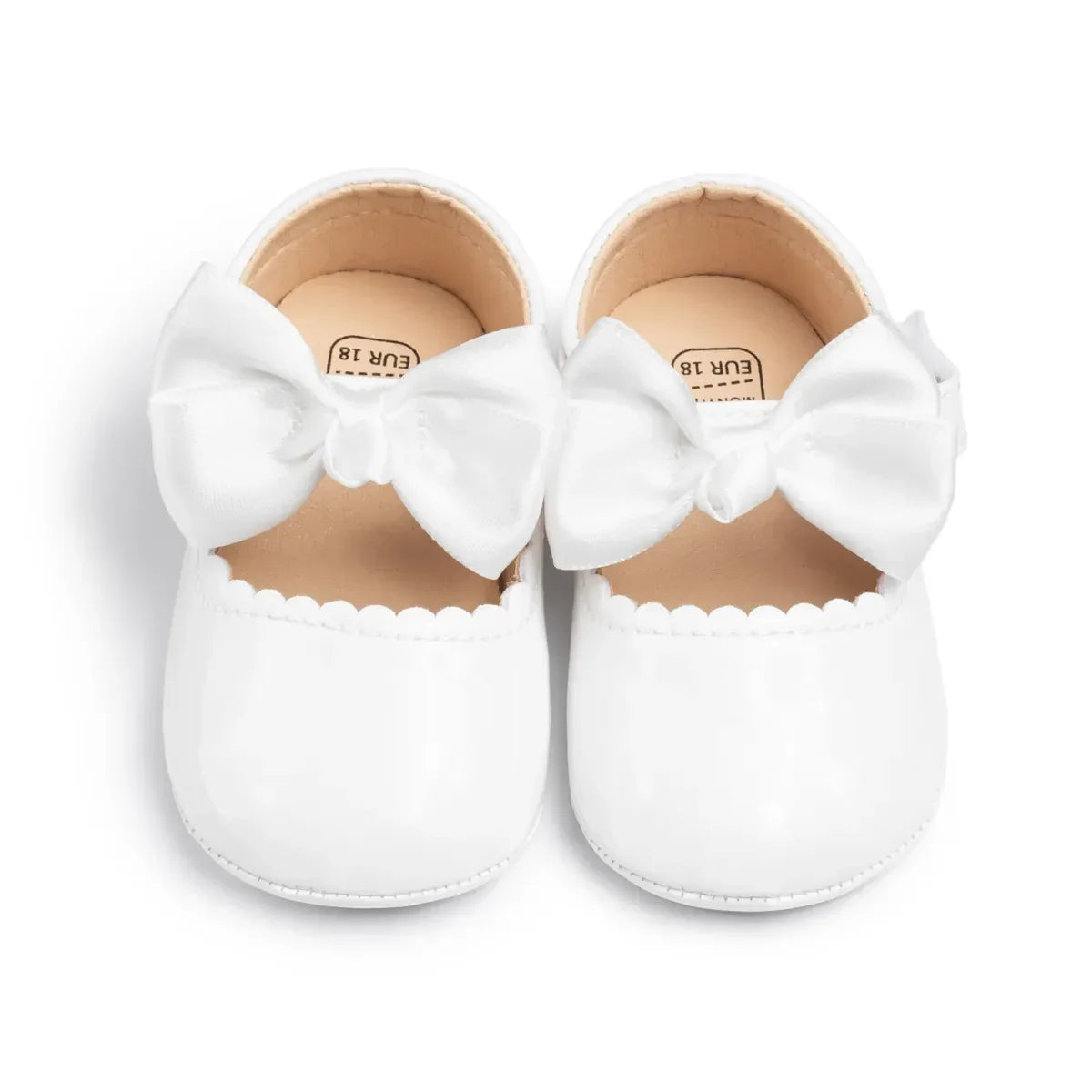 Shopminx Toddler Shoes white 1 / 0-6 Months