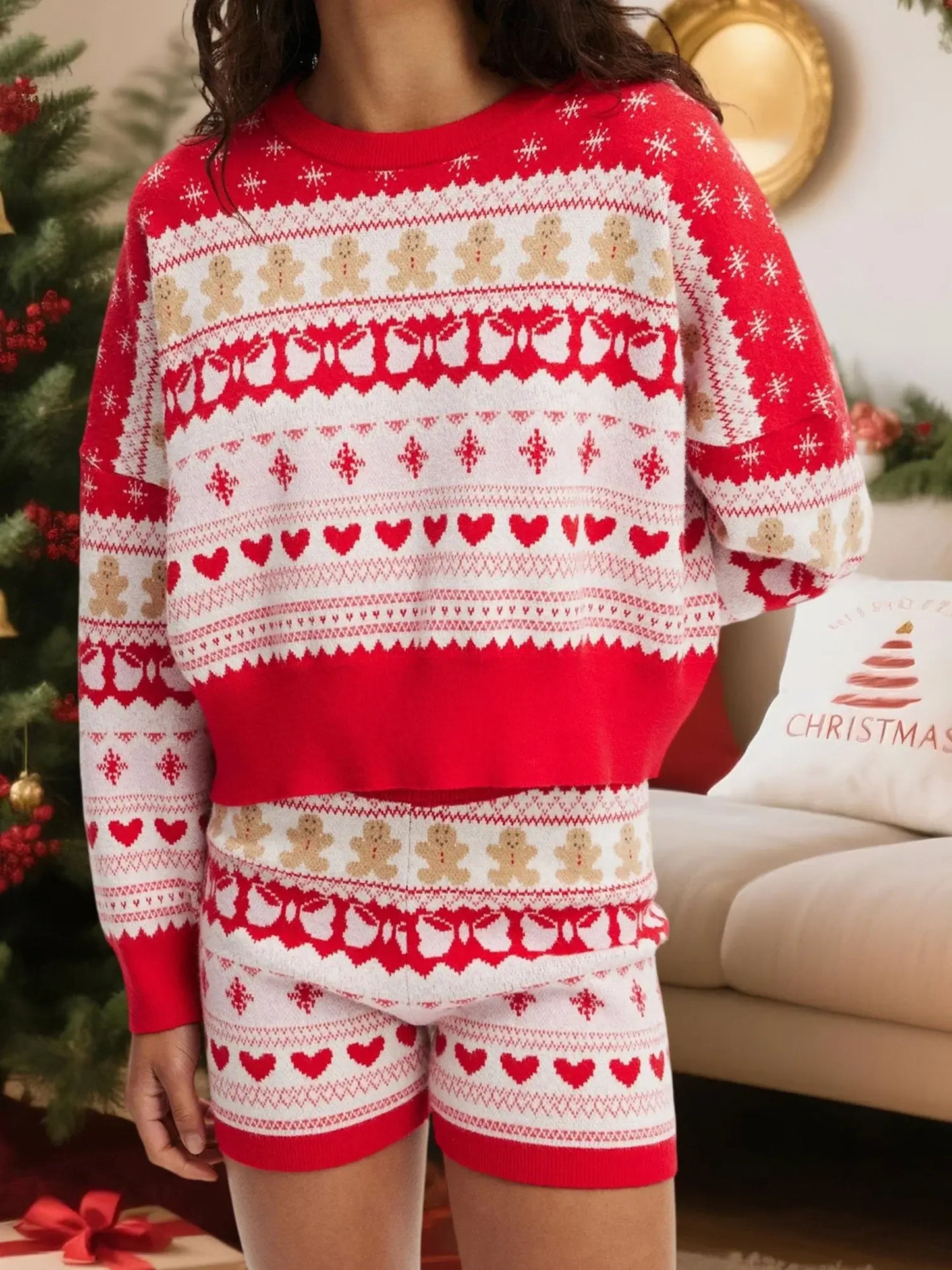 Women’s Christmas Santa Outfit set Red / M / United States