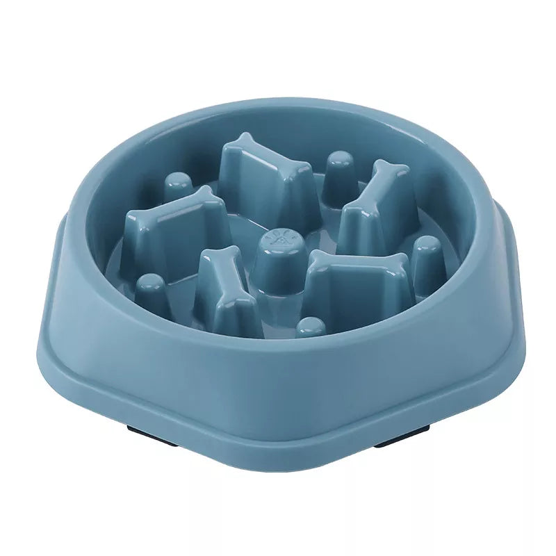 Pet Cat Dog Slow Food Bowl