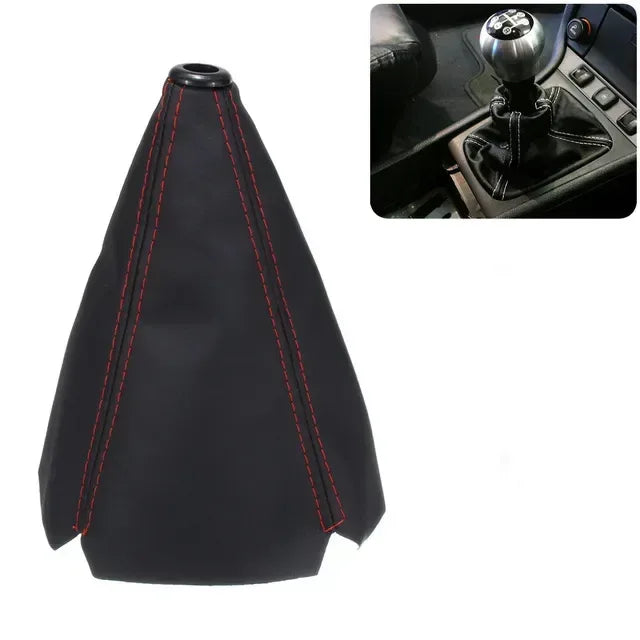 Universal Gear Shift Boot Cover Red