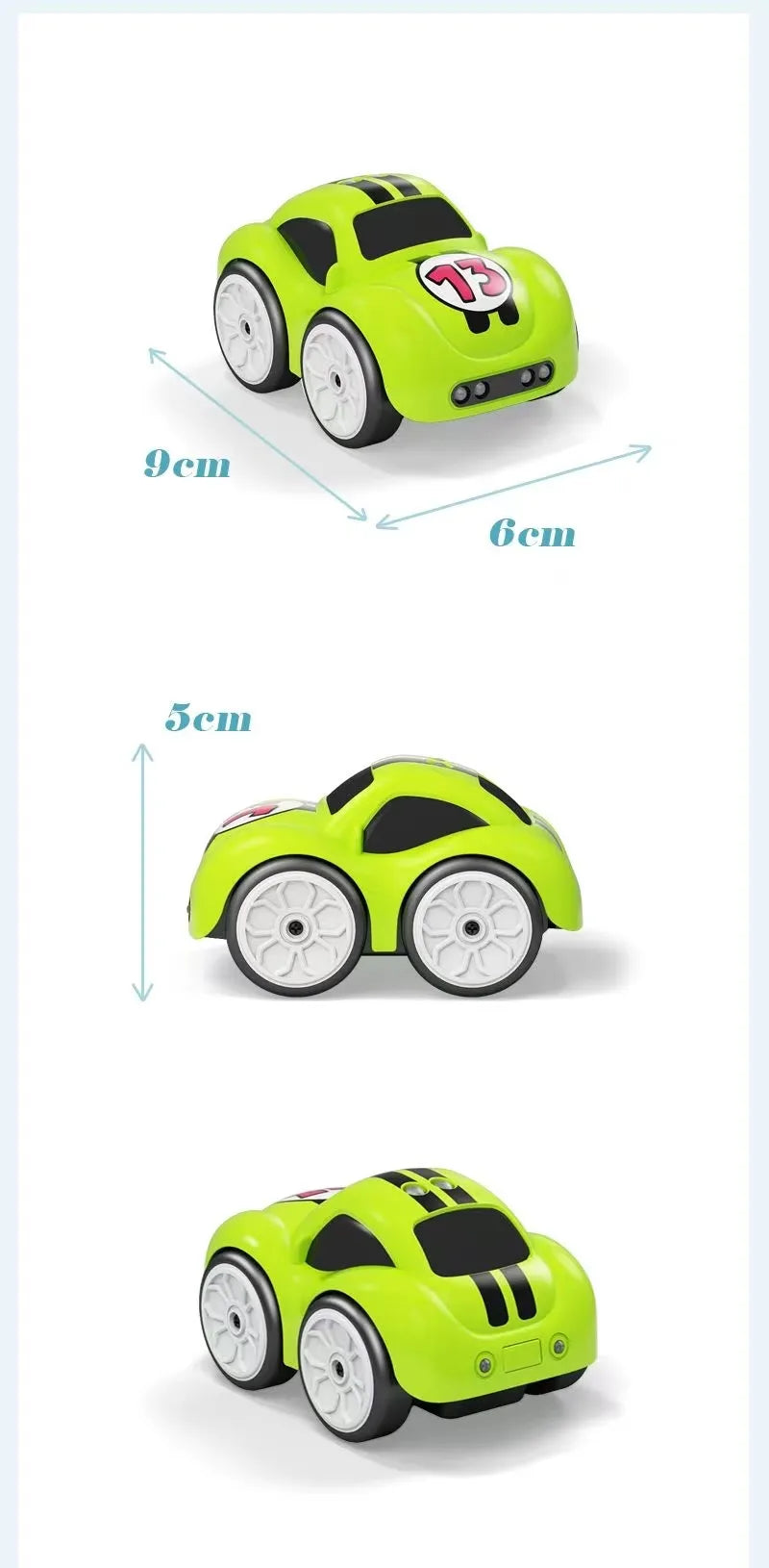 Mini Car Remote Control Electric Car Smart Music Lighting