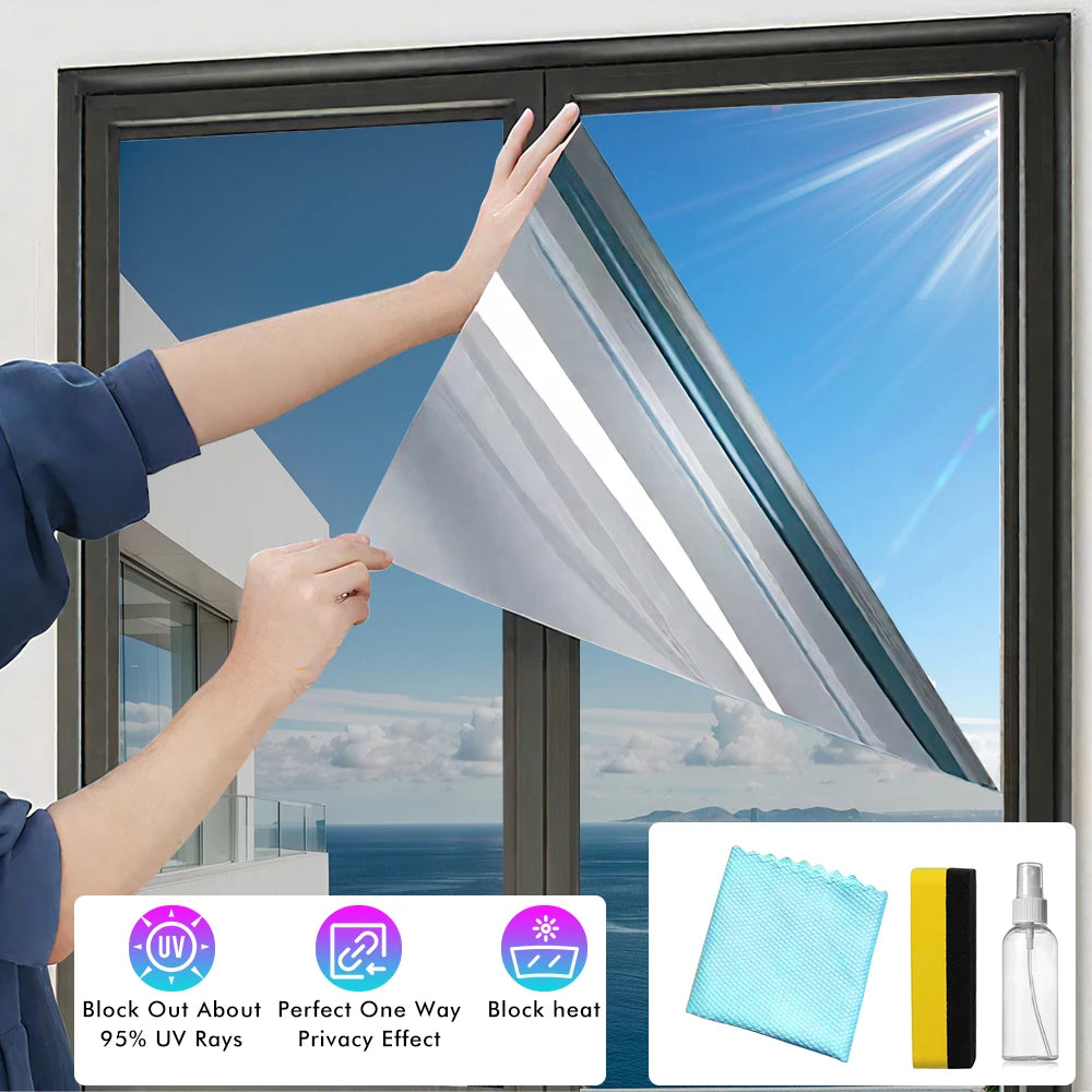 One Way Reflective Window Privacy Film