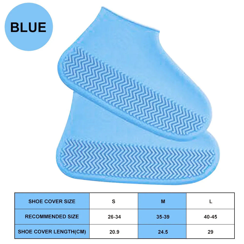 Reusable Non-Slip Waterproof Silicone Shoe Covers