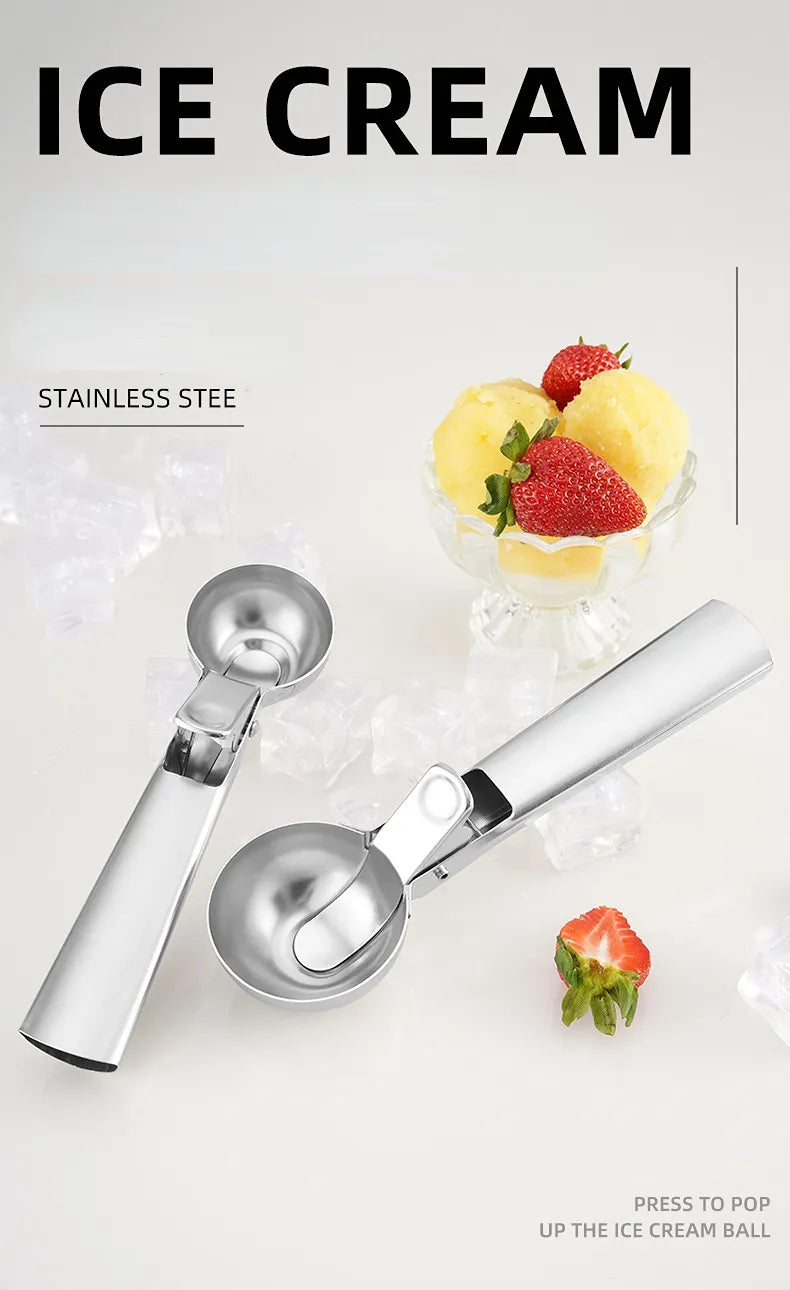 Ice Cream Scoops Stainless