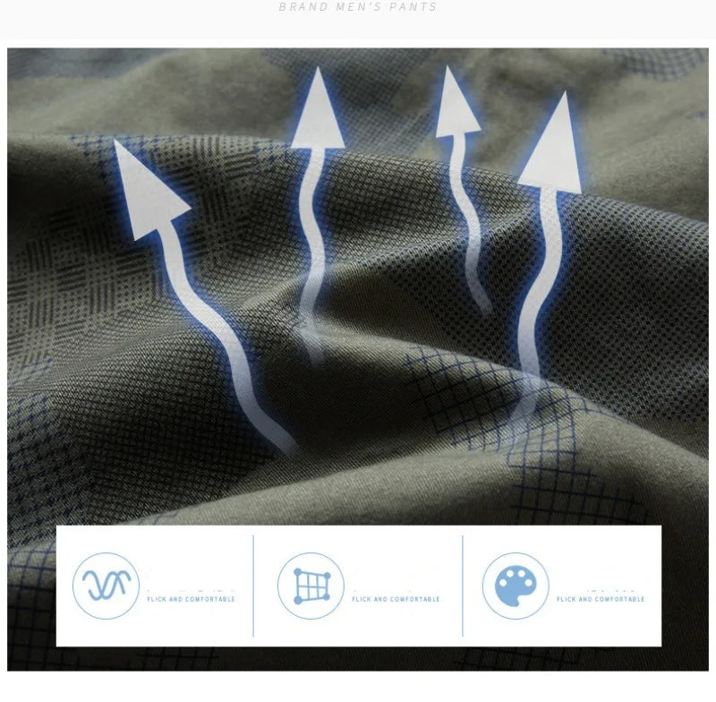 Fashion Camouflage Vintage Pants