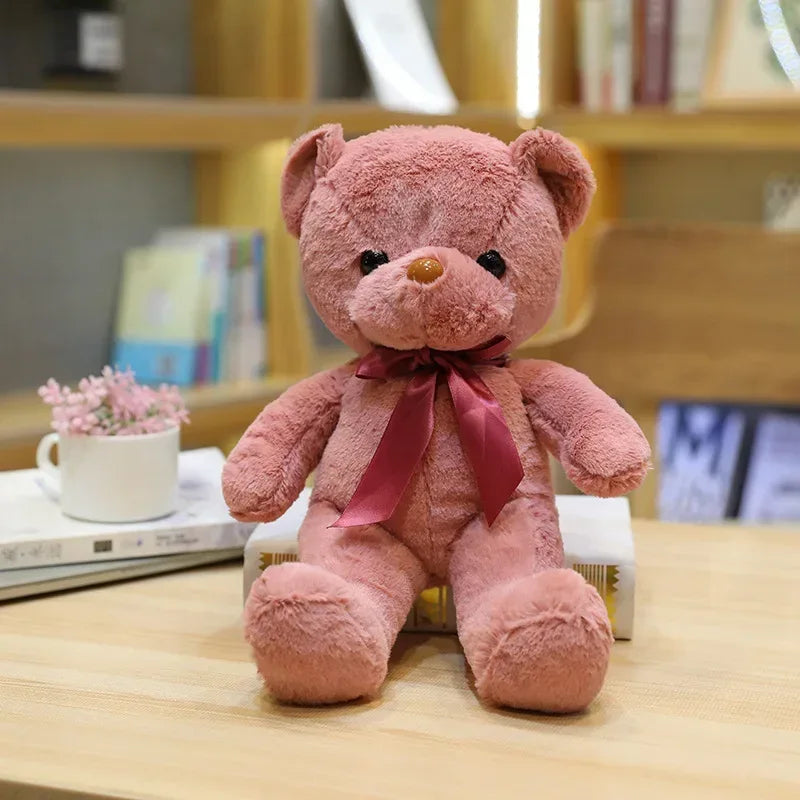 Plush Toy Soft Stuffed Animal Doll dark pink / 30cm
