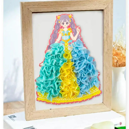 DIY Princess Painting & Sticker Craft Kit for Kids