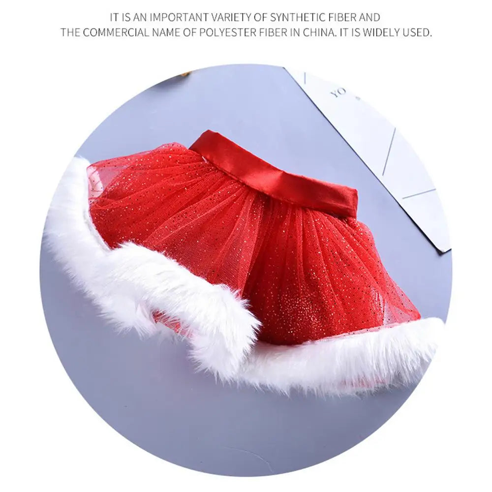 Baby Christmas Tutu & Headband Set