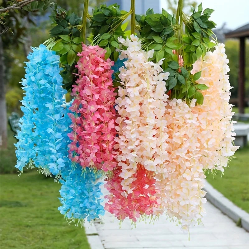 Artificial Flower Vines Wedding Home Decoration