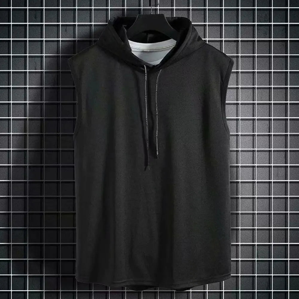 Hoodie Vest Sleeveless