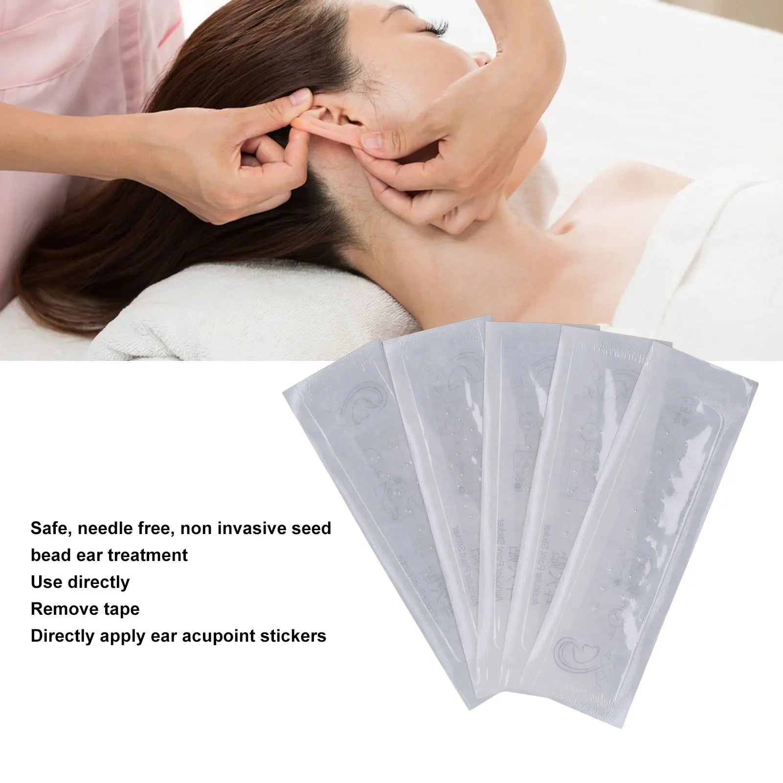 Ear Bead Patch Auriculotherapy Acupressure Sticker