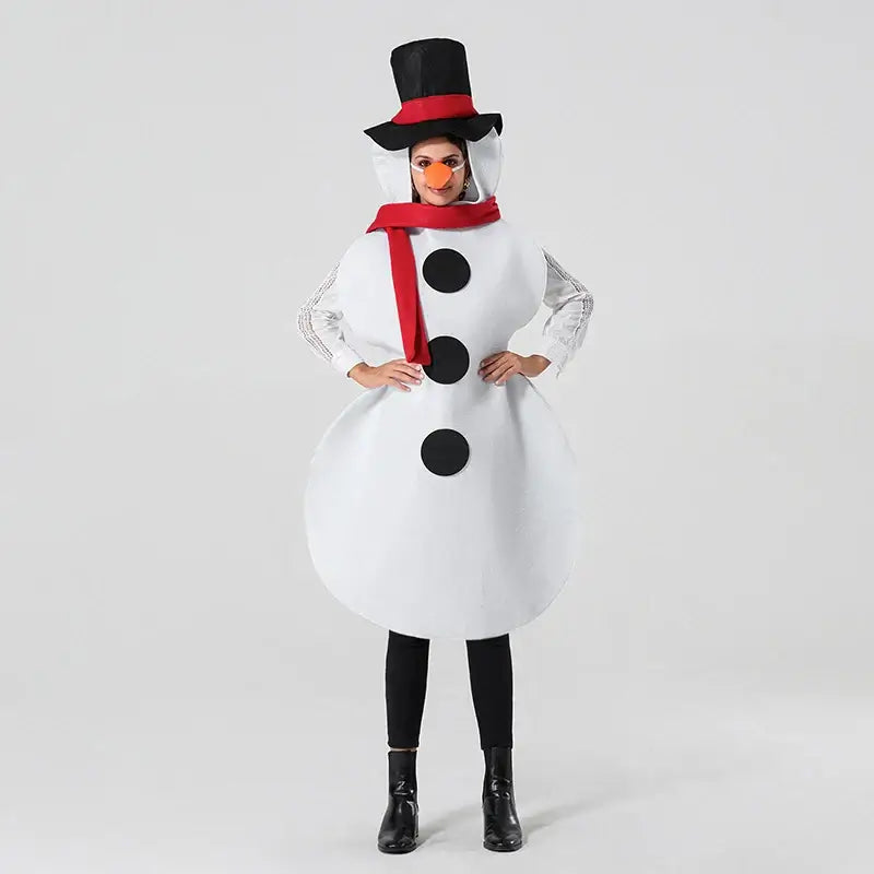 Long Sleeve Christmas Cosplay Outfit for Men & Women Ivory / XXL / Other|United States