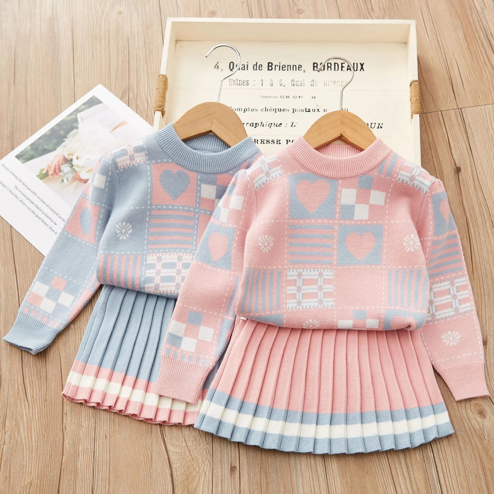 Kids Autumn Knitwear Set