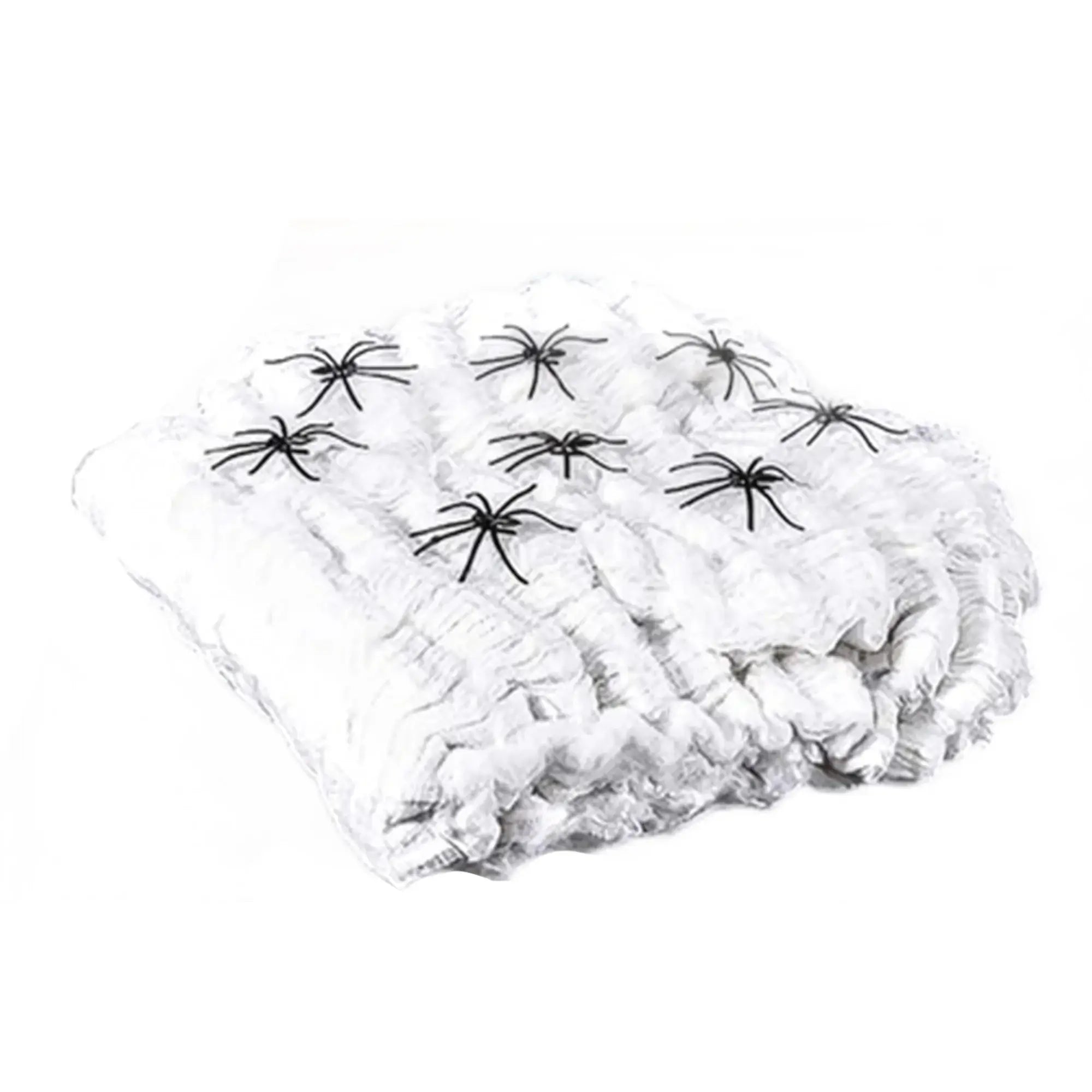 Halloween Spider Web Decoration with 60 Fake Spiders