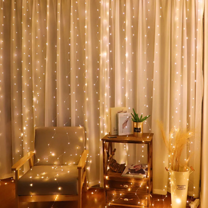 Curtain LED String Lights