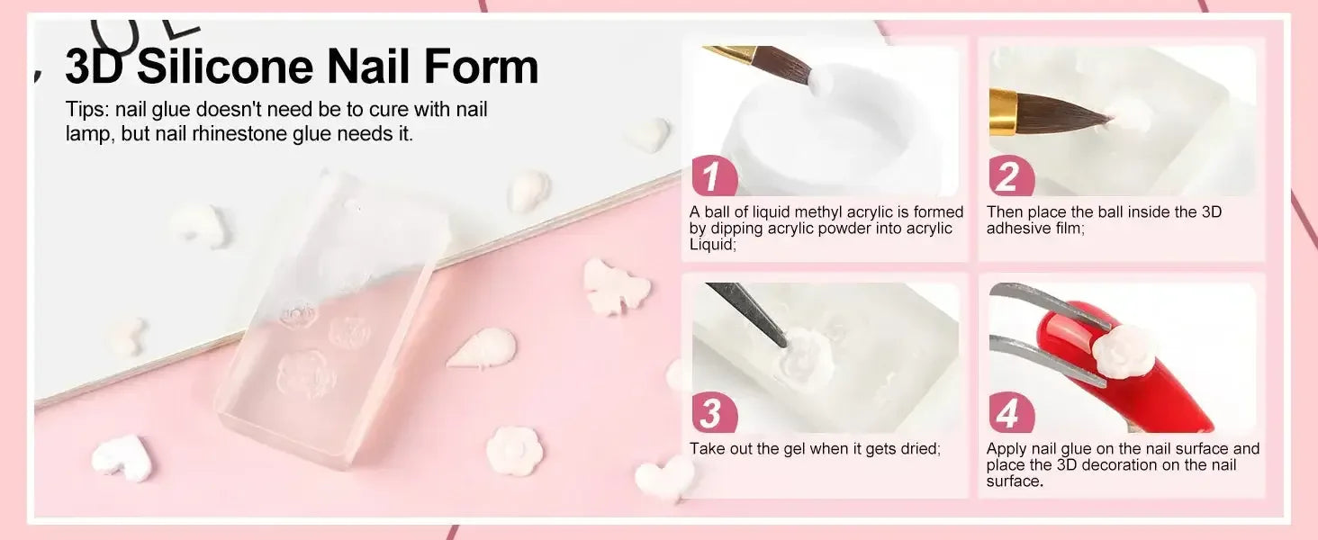 Acrylic Nail Kit with 36W UV LED Nail Lamp Base Top Coat Suitable for Nail Extension and Decoration Nail Tools Acrylic Kit / United States