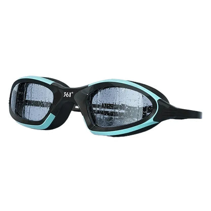 HD Anti fog swimming goggles Blue goggles