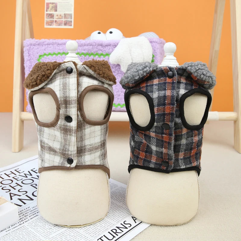 Vest Warm Fleece Pet Clothes