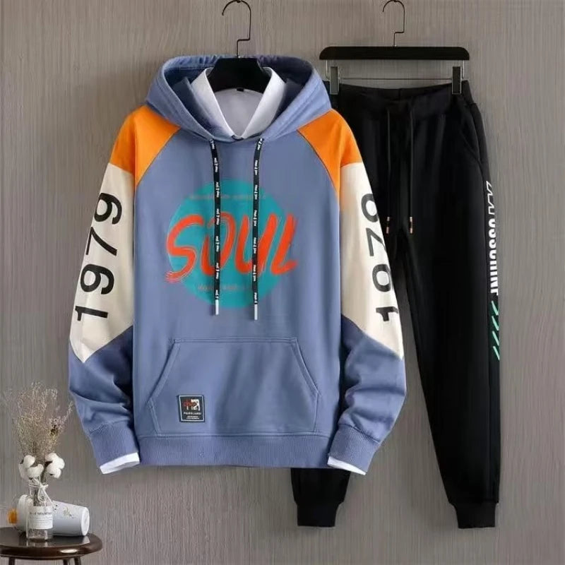 Fashion Men Clothing Jogging Sets