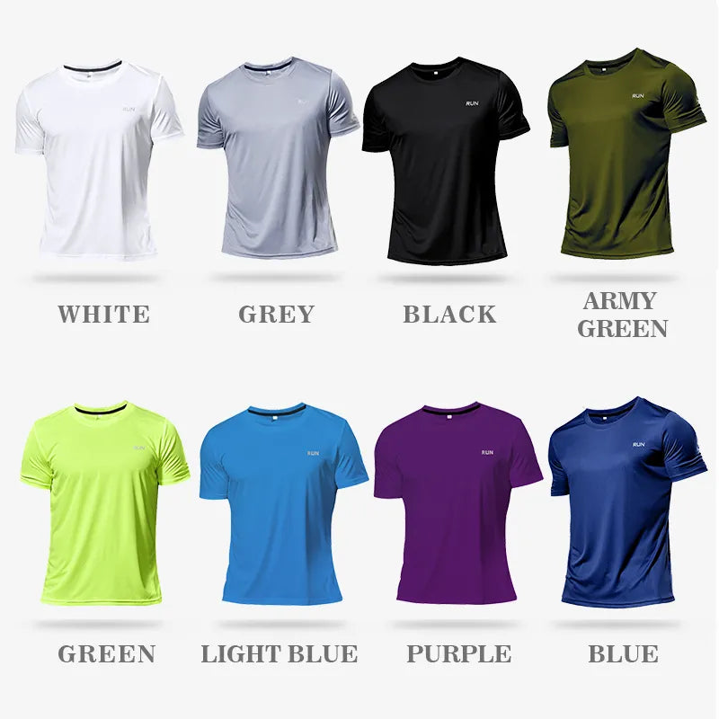 T Shirt Quick Dry Fitness Lightweight