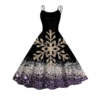 Women’s Christmas Cosplay Slip Dress Green / L / United States