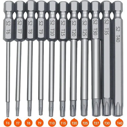 Magnetic Security Screwdriver Tool Set 50mm 12pcs Set