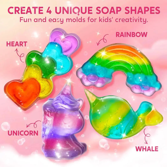 Joyfy Unicorn Soap Making Kit for Kids – DIY Craft & STEM Gift Set United States / Unicorn