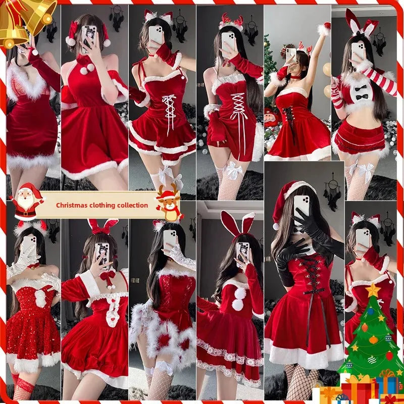 Christmas Rabbit Girl Cosplay Costume