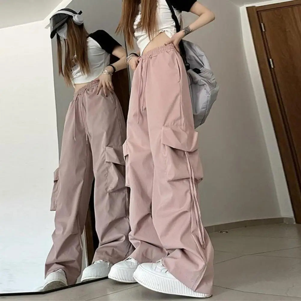 Cargo Pants Stylish Drawstring Multi for Streetwear